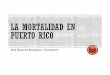 LA MORTALIDAD EN PUERTO RICO - Instituto de Estadísticas 