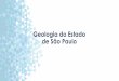 Geologia do Estado de São Paulo - edisciplinas.usp.br