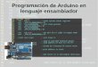 Programación de Arduino en lenguaje ensamblador
