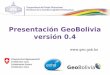 Presentación GeoBolivia versión 0