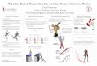 Robotics-Based Reconstruction and Synthesis of Human Motion