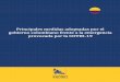 Principales medidas adoptadas por el gobierno colombiano 