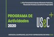 PROGRAMA DE Actividades 2020 - Usec