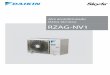 Aire acondicionado Datos técnicos RZAG-NV1