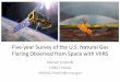 Five-year Survey of the U.S. Natural Gas Flaring Observed 