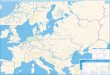 Map of the European Inland Waterway Network – Carte du 