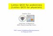 Lattice QCD for pedestrians (Lattice QCD for physicists)