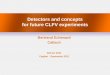 Detectors and concepts for future CLFV experiments