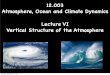 12.003 Atmosphere, Ocean and Climate Dynamics Lecture VI 