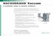 Vacuum Pumps & Systems VACUUBRAND Vacuum - Tekniscience Inc