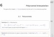 Polynomial Interpolation - ETH Z