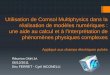 Utilisation de Comsol Multiphysics pour la - Agrosup Dijon