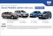 Mehr wert, als sie kosten: Dacia Modelle zahlen sich aus 