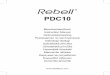 160512 Rebell-PDC10-manual - MORAVIA Europe
