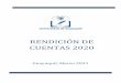 RENDICIÓN DE CUENTAS 2020 - Universidad de Guayaquil