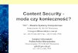 Content Security - moda czy konieczność - CC