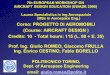 Corso: PROGETTO DI AEROMOBILI (Course: AIRCRAFT DESIGN 