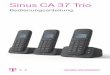 Sinus CA 37 Trio - Telekom