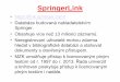 SpringerLink - Moravian Library