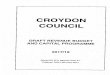 Budget Book 2017-18 - Croydon