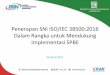 Penerapan SNI ISO/IEC 38500:2016 Dalam Rangka untuk 