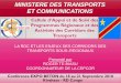 MINISTERE DES TRANSPORTS ET COMMUNICATIONS