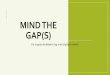Mind the gap(s) - UCL Biblioteket