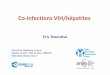 Co-infectionsVIH/hépatites - SNFMI