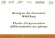 Analyse de données RNASeq Etude d'expression 