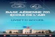 BASE AÉRIENNE 701 ÉCOLE DE L’AIR