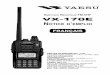 E FM VHF VX-170E N - RadioManual