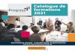 Catalogue de formations 2021 - Mission | Progress Consulting