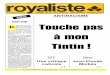 DSK-FMI Touche pas à mon Tintin - Archives royalistes