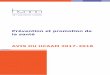 Prévention et promotion de la santé AVIS DU HCAAM 2017-2018