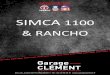 SIMCA 1100 & RANCHO