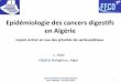 Epidémiologiedescancersdigesfs en+Algérie!!