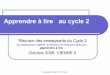 Lire Dire Ecrire au cycle 2 - Académie de Grenoble