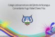 ColegioLatinoamericanodelEjércitode Nicaragua Comandante 
