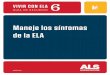 Maneje los síntomas de la ELA - ALS