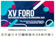 PROGRAMA GENERAL XV FORO 2020 - Liceo Aduanero