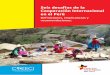 Seis desafíos de la Cooperación Internacional en el Perú