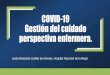 COVID-19 Gestión del cuidado perspectiva enfermera