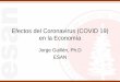 Efectos del Coronavirus (COVID 19) en la Economía