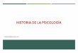 HISTORIA DE LA PSICOLOGÍA - chamilo.cut.edu.mx:8080