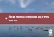 Áreas marinas protegidas en el Perú
