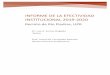 Informe de la Efectividad Institucional 2019-2020