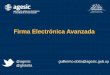 Firma Electrónica Avanzada - Facultad de Ingeniería