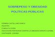 SOBREPESO Y OBESIDAD POLÍTICAS PÚBLICAS