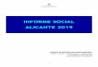 INFORME SOCIAL ALICANTE 2019