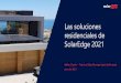 Las soluciones residenciales de SolarEdge 2021